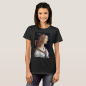 Portret van een dame, Sandro Botticelli T-shirt (Voorkant volledig)