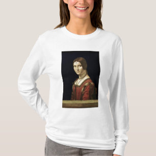 Portret van een dame van de rechtbank van Milaan T-shirt