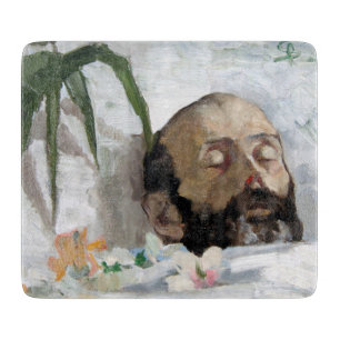 Portret van een dodelijk Man (sterfte en dood) (ar Snijplank