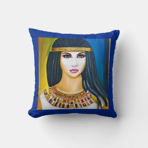 Portret van een Egyptische prinses Kussen