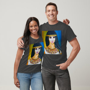 Portret van een Egyptische prinses T-shirt