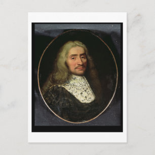 Portret van een Gentleman (olie op doek) Briefkaart