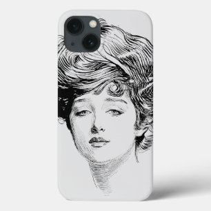 Portret van een Gibson Girl, 1900 iPhone 13 Hoesje