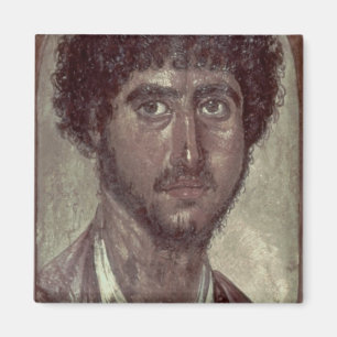Portret van een Griek uit Fayum, Romano-Egyptenaar Magneet