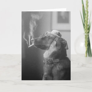 Portret van een Hond, 1923 Kaart