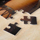 Portret van een inheemse Amerikaanse vrouw Legpuzzel (Zijkant)