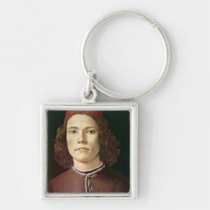 Portret van een jong Man, c.1480-85 Sleutelhanger