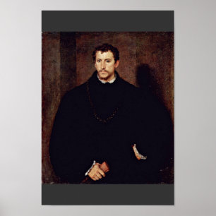 Portret van een jong Man (de jonge Engelsman) Poster