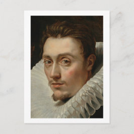Portret van een jong Man door Rubens Briefkaart