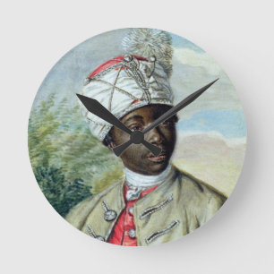 Portret van een jong Man (m/v en lichaamskleur op Ronde Klok