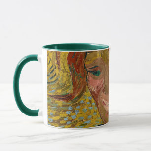 Portret van een jong Man met Cornflower, Van Gogh Mok
