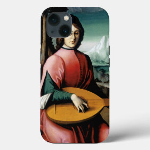 Portret van een jong Man met een Lute iPhone 13 Hoesje