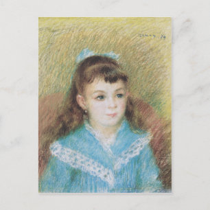 Portret van een jong meisje (Elizabeth Maitre) Briefkaart