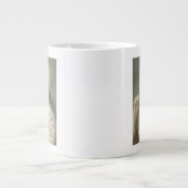 Portret van een jong meisje extra grote beker (Voorkant)