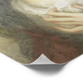 Portret van een jong meisje poster (Hoek)