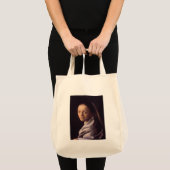 Portret van een jonge vrouw tote bag (Voorkant (product))