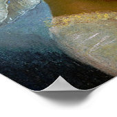 Portret van een jonge zwarte vrouw klassieke kunst poster (Hoek)