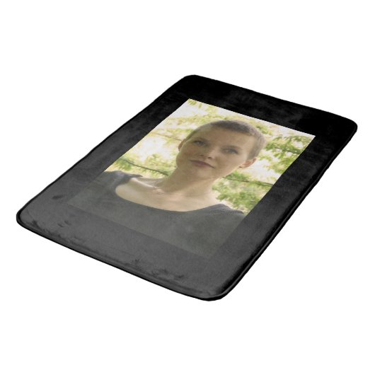 Portret van een jongedame badmat (Gekanteld)