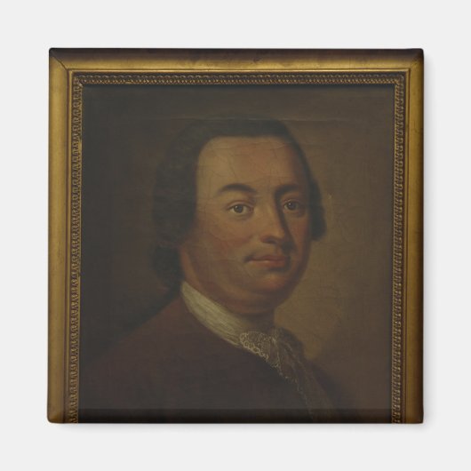Portret van een Man, 1774 Magneet (Voorkant)