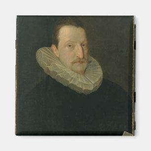 Portret van een Man 2 Magneet