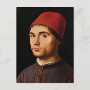 Portret van een Man, c.1475 Briefkaart