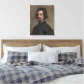 Portret van een Man | c.1630-35 Canvas Afdruk (Insitu (Slaapkamer))