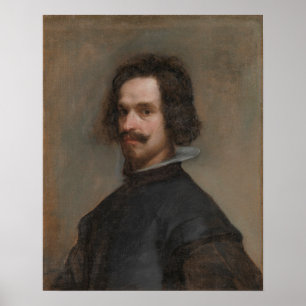 Portret van een Man c.1630-35 Poster