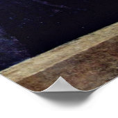 Portret van een Man (L'Ariosto) van Tiziano Vecell Poster (Hoek)