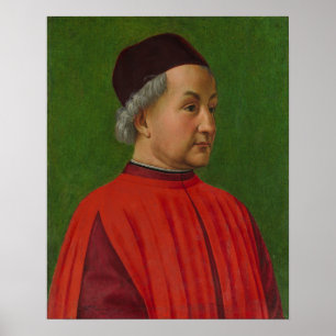 Portret van een Man Poster