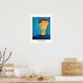 Portret van een Man schilderij Poster (Keuken)
