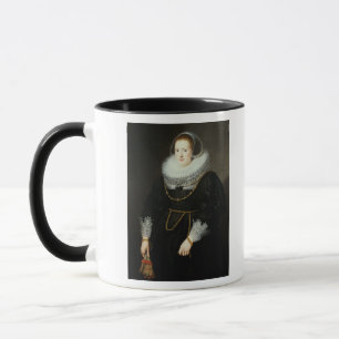 Portret van een meisje van 18 jaar mok