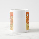 Portret van een mooi meisje extra grote mok (Voorkant)