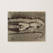 Portret van een Native American van 'Buffalo Bill' Legpuzzel (Horizontaal)