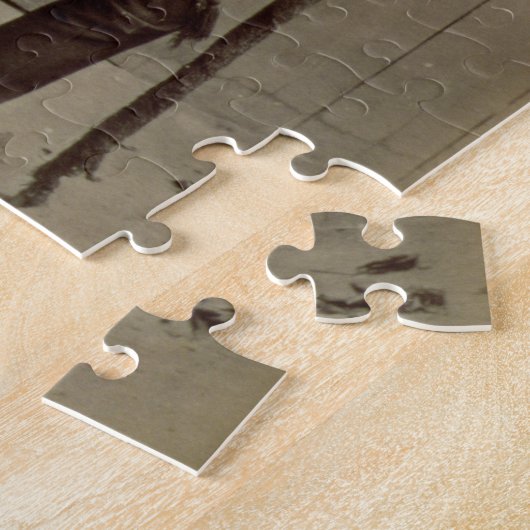 Portret van een Native American van 'Buffalo Bill' Legpuzzel (Zijkant)