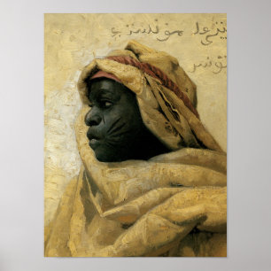 Portret van een Nubian Poster