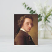 Portret van een onbekende Man Fine Art Briefkaart (Staand voorkant)