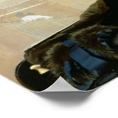 Portret van een onbekende vrouw, 1883 poster (Hoek)