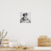 Portret van een oud man poster (Keuken)