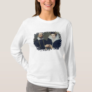 Portret van een paar t-shirt