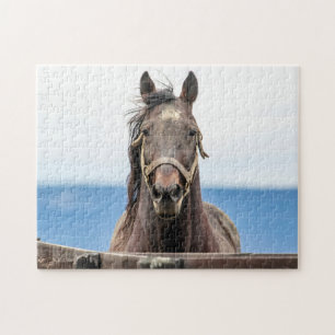 Portret van een paard legpuzzel
