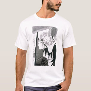 Portret van een Ronin, van 'Seichin Gushi Shozo T-shirt