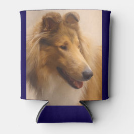 Portret van een ruige Sable Collie Blikjeskoeler