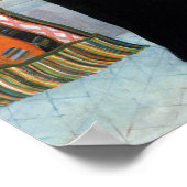 Portret van een vrouw, 1895 poster (Hoek)