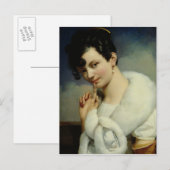 Portret van een vrouw 3 briefkaart (Voorkant / Achterkant)