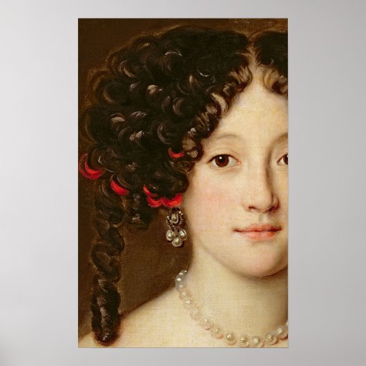 Portret van een vrouw 3 poster (Voorkant)