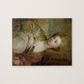 Portret van een vrouw als St. Agnes, traditioneel Legpuzzel (Horizontaal)