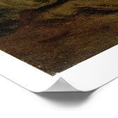 Portret van een vrouw als St. Agnes, traditioneel  Poster (Hoek)