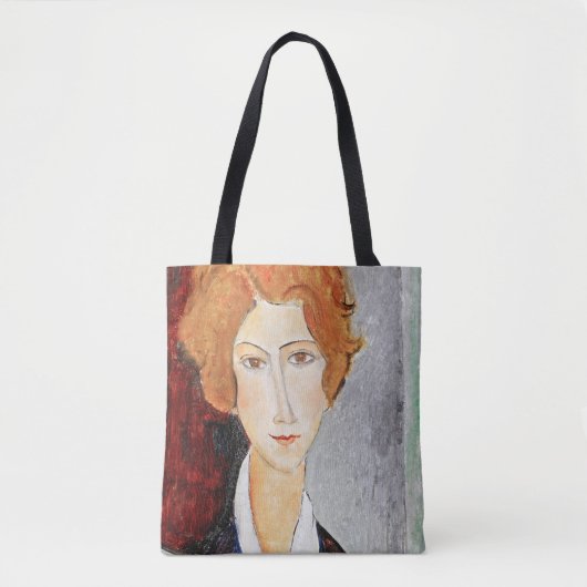 Portret van een vrouw draagtas (Voorkant)