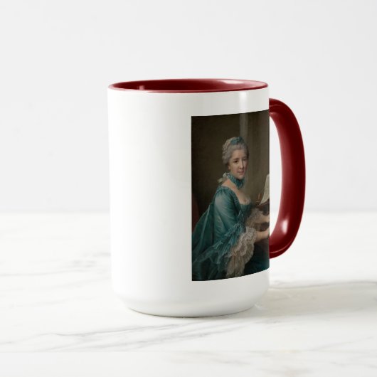 Portret van een vrouw mok (Voorkant rechts)