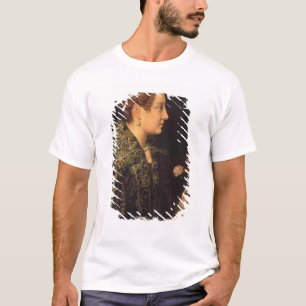 Portret van een vrouw t-shirt